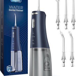 New Water Dental Flosser Pick for Teeth 300ML Portable Oral Irrigator Rechargeab